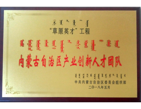 標(biāo)題：內(nèi)蒙古自治區(qū)產(chǎn)業(yè)創(chuàng)新人才團(tuán)隊
瀏覽次數(shù)：5240
發(fā)表時間：2019-01-05